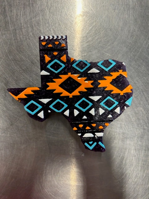 Texas Freshie - 3D Painted