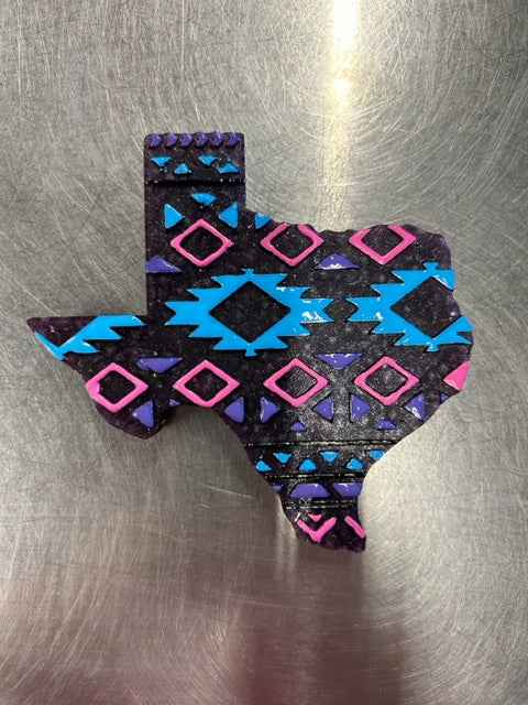 Texas Freshie - 3D Painted
