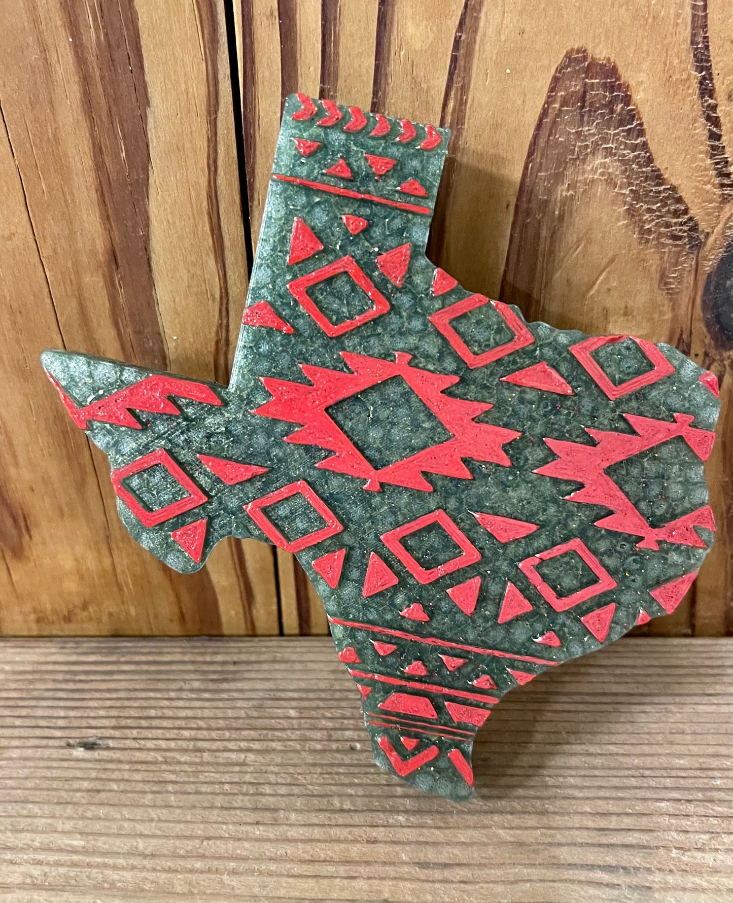 Texas Freshie - 3D Painted