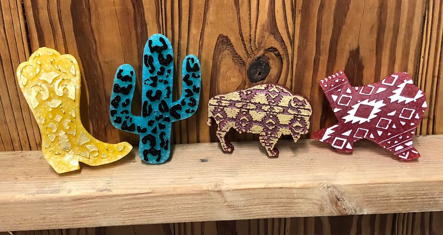 Cactus Freshie - 3D Painted