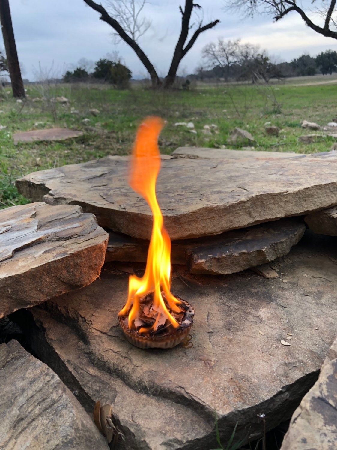 REDNECK CUPCAKES / Fire Starters, Campfire, Fireplace, Recycled Wax
