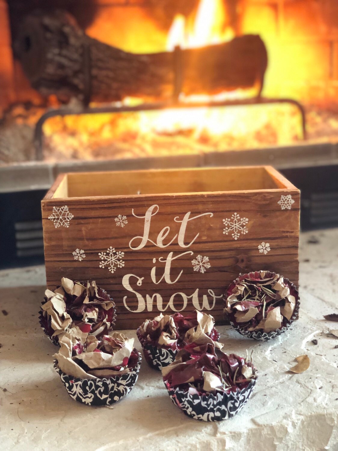 REDNECK CUPCAKES / Fire Starters, Campfire, Fireplace, Recycled Wax