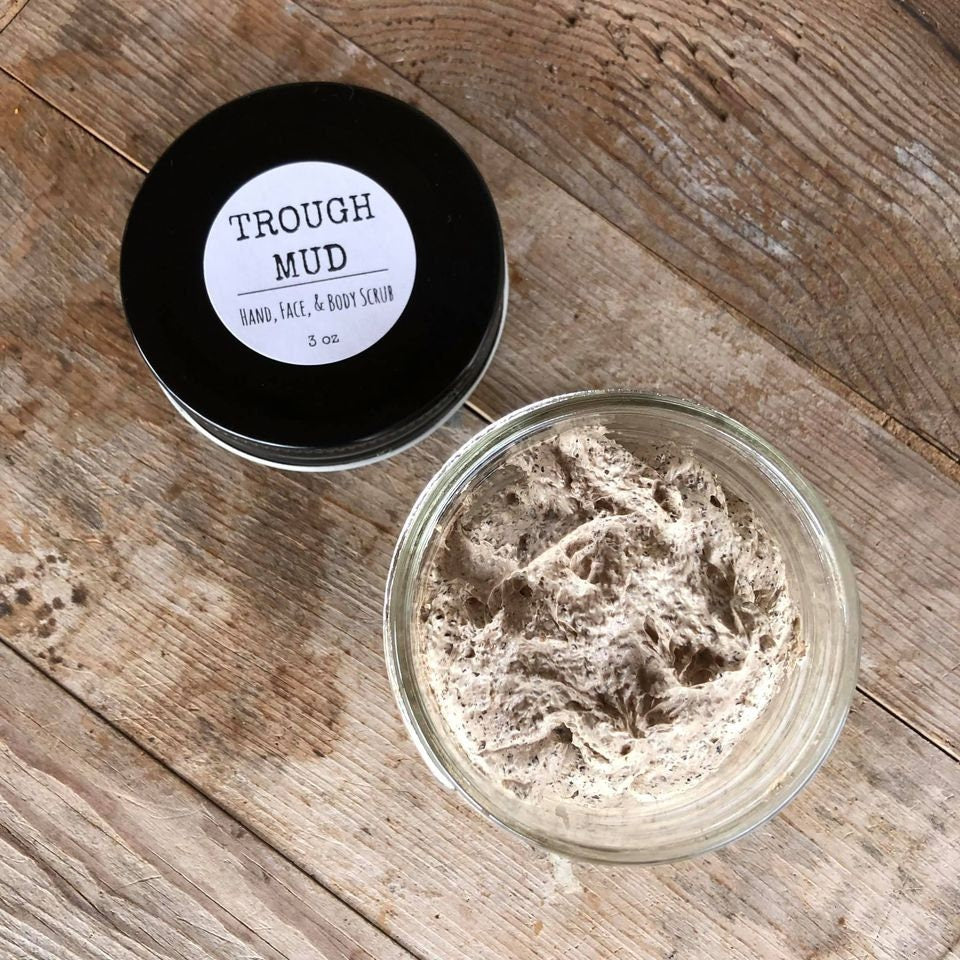 TROUGH MUD / Exfoliation Scrub / Hand / Face / Body / Scrub