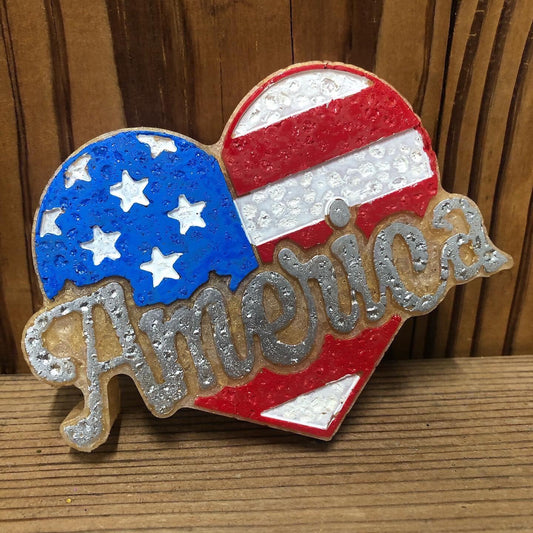 'MERICA Freshie - 3D Painted