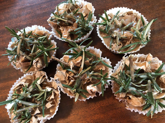 REDNECK CUPCAKES / Fire Starters, Campfire, Fireplace, Recycled Wax